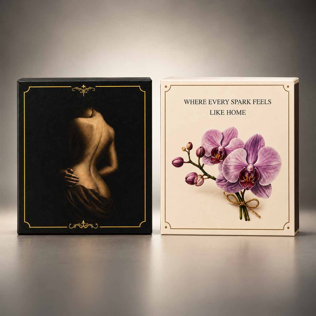 VANDRE Signature Decorative Safety Matchbox Duo – 2 Pack